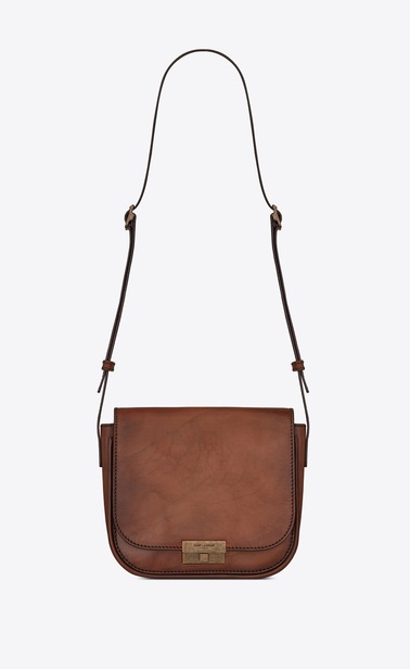 Betty satchel in smooth and braided leather